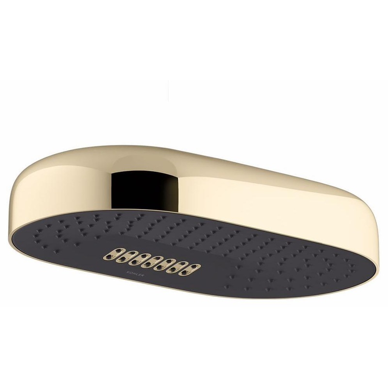 Statement 14″ 2-Function Rainhead 2.5 GPM – Vibrant French Gold 26295-AF Kohler