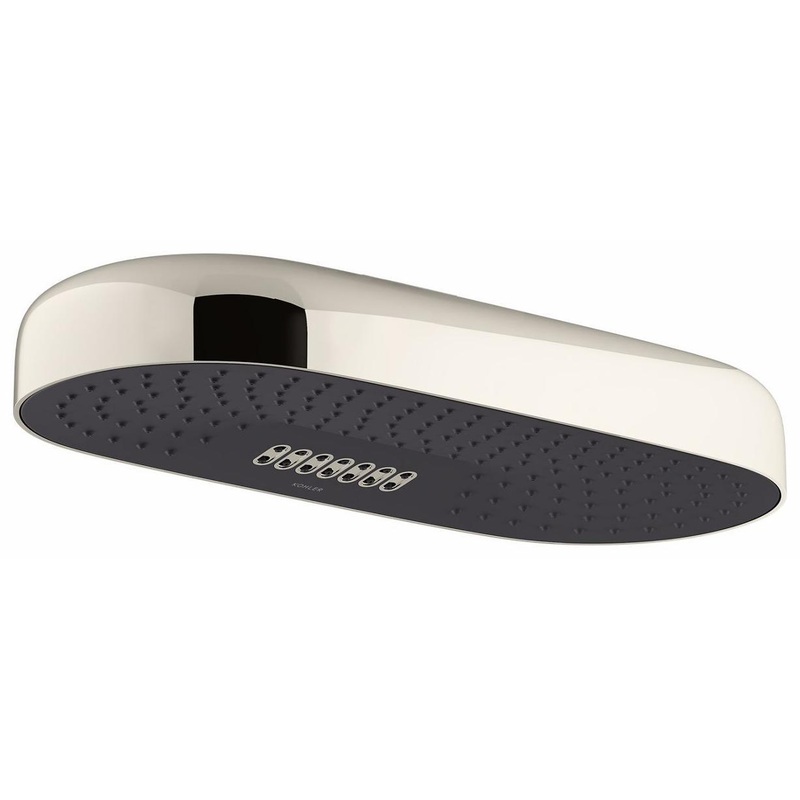 Statement 18″ 2-Function Rainhead 2.5 GPM – Vibrant Polished Nickel 26297-SN Kohler