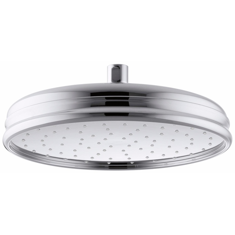 Traditional 10″ 1-Function Rainhead 1.75 GPM – Polished Chrome 13693-G-CP Kohler