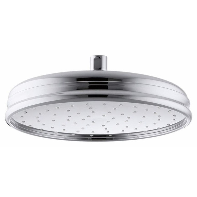 Traditional 10″ 1-Function Rainhead 2.5 GPM – Polished Chrome 13693-CP Kohler