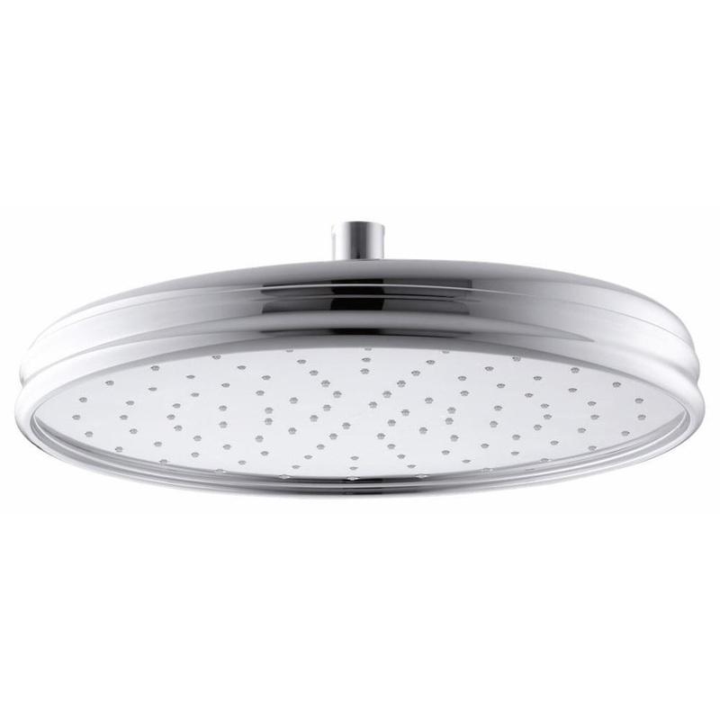 Traditional 12″ 1-Function Rainhead 2.5 GPM – Polished Chrome 13694-CP Kohler