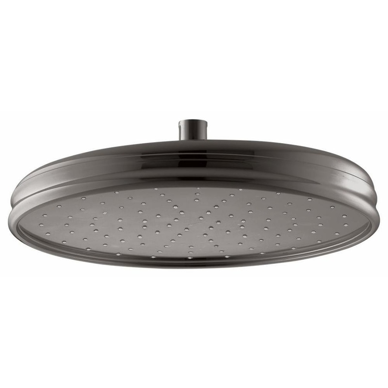 Traditional 12″ 1-Function Rainhead 2.5 GPM – Vibrant Titanium 13694-TT Kohler