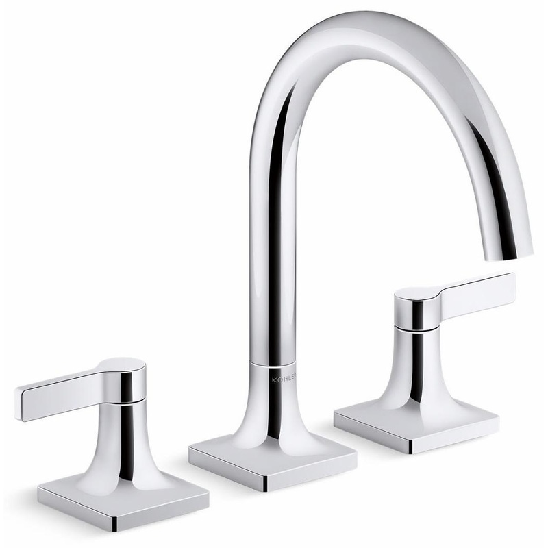 Venza Deck Mount Tub Faucet Trim – Polished Chrome T28131-4-CP Kohler