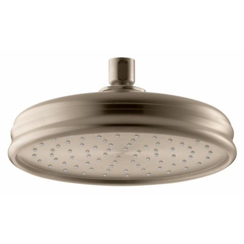 8″ 1-Function Rainhead 2.5 GPM – Vibrant Brushed Bronze 13692-BV Kohler