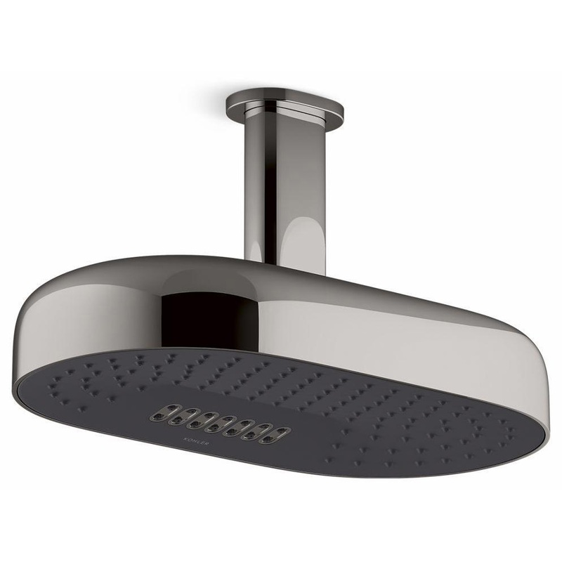 Statement 14″ 2-Function Rainhead 2.5 GPM – Vibrant Titanium 26295-TT Kohler