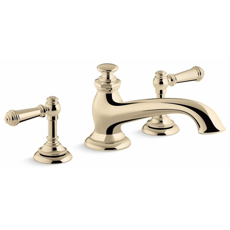 Artifacts Deck Mount Tub Spout With Flare Design – Vibrant French Gold 72777-AF Kohler