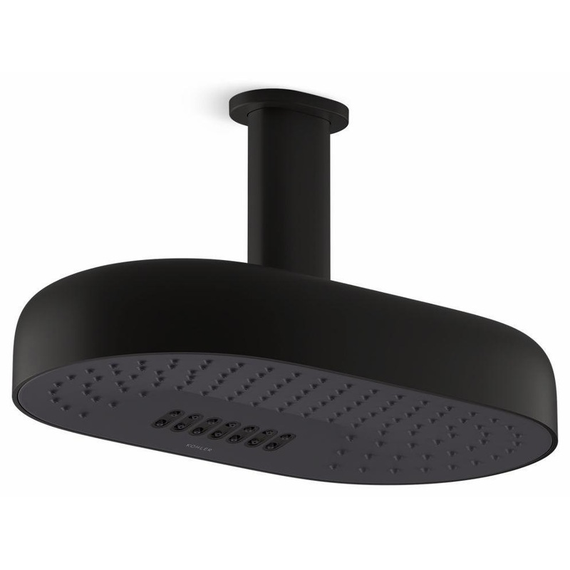 Statement 14″ 2-Function Rainhead 1.75 GPM – Matte Black 26295-G-BL Kohler