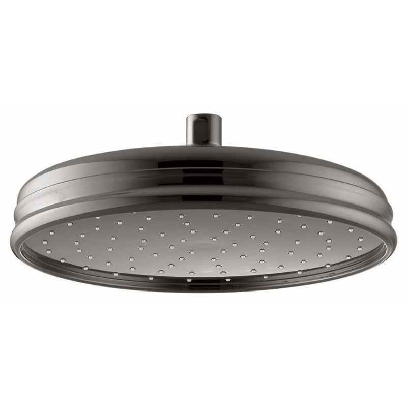 Traditional 10″ 1-Function Rainhead 2.5 GPM – Vibrant Titanium 13693-TT Kohler