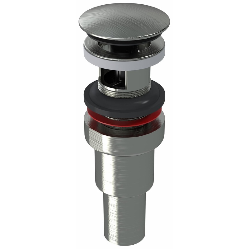 Clicker Vessel Bathroom Sink Drain – Brushed Nickel 3500Q-BN +osb