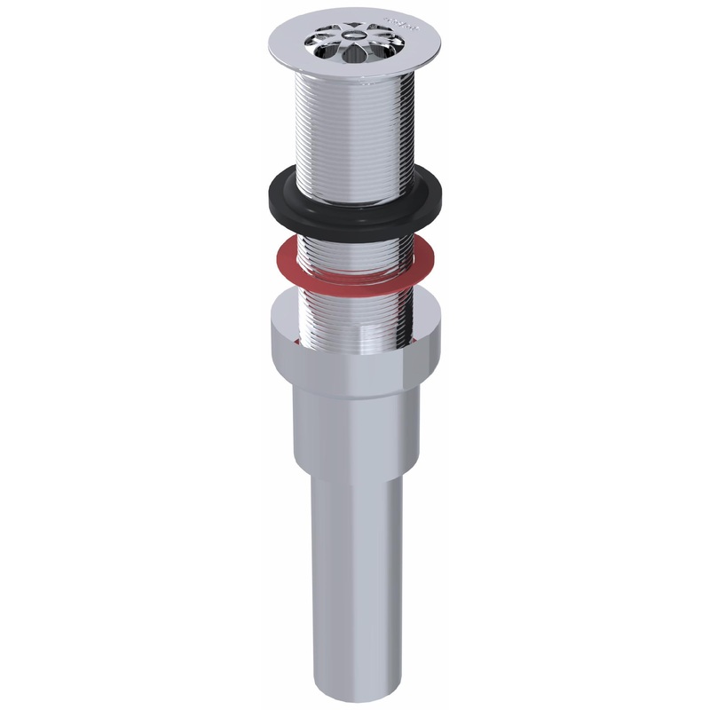 Daisy Open Grid Bathroom Sink Drain less Overflow – Chrome 38D-CP +osb