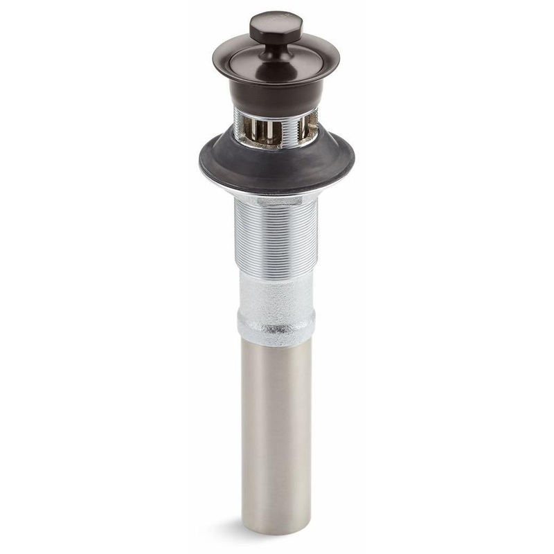 Bathroom Sink Drain With Metal Stopper – Oil-Rubbed Bronze 7127-A-2BZ Kohler