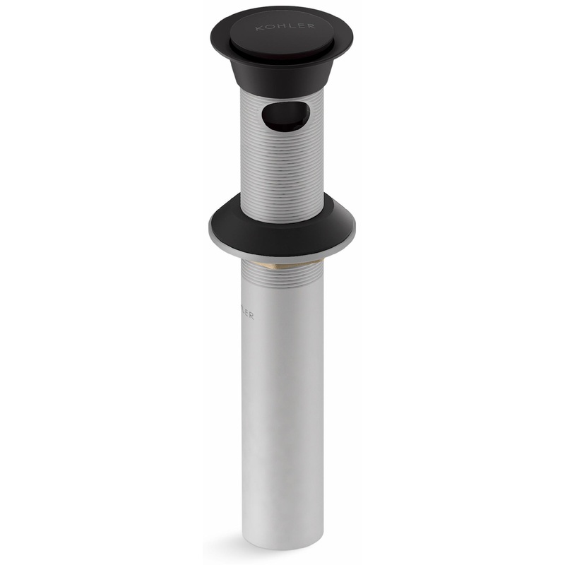Clicker Drain – Matte Black 25322-BL Kohler