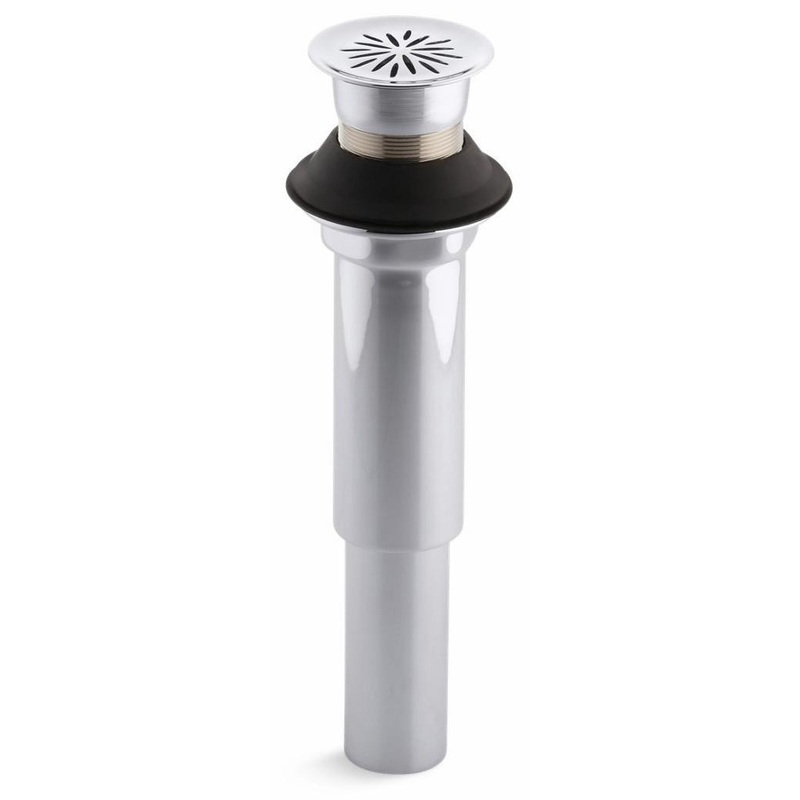 Decorative Grid Shower Drain Less Overflow – Polished Chrome 7107-CP Kohler