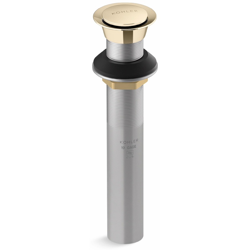 Clicker Drain Less Overflow – Vibrant French Gold 33151-AF Kohler