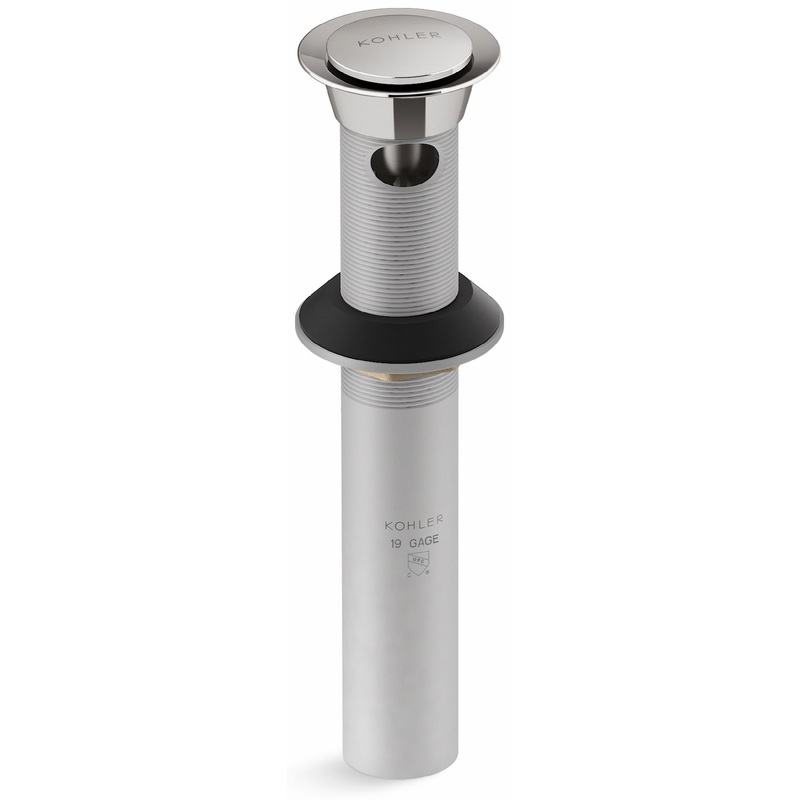 Clicker Drain – Vibrant Titanium 25322-TT Kohler