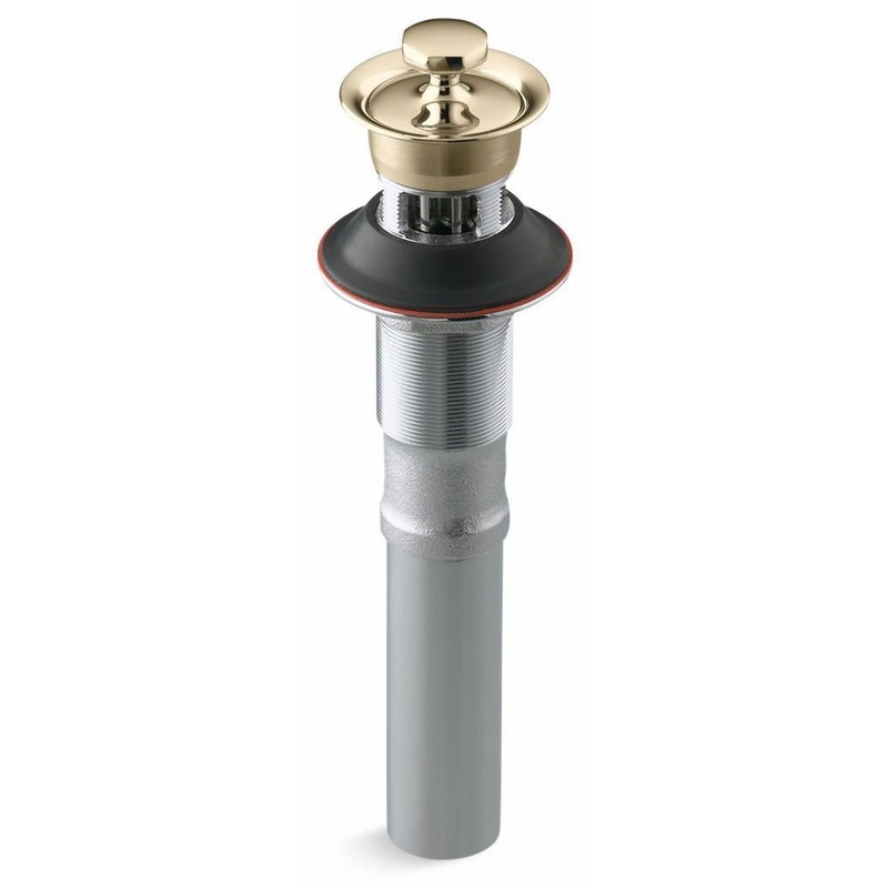 Bathroom Sink Drain With Metal Stopper – Vibrant French Gold 7127-A-AF Kohler