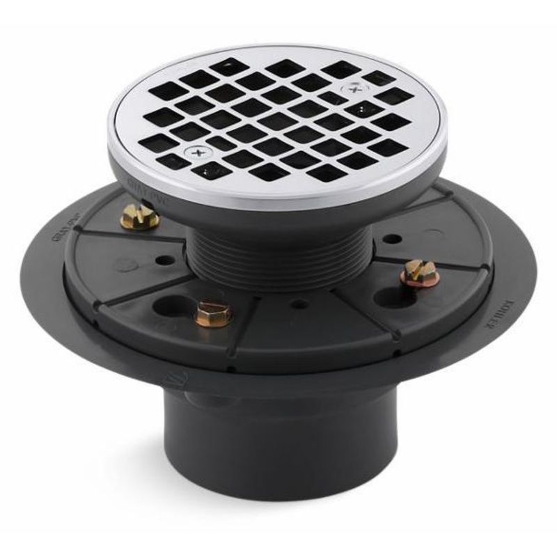Clearflo Round Tile-In Shower Drain – Polished Chrome 9135-CP Kohler