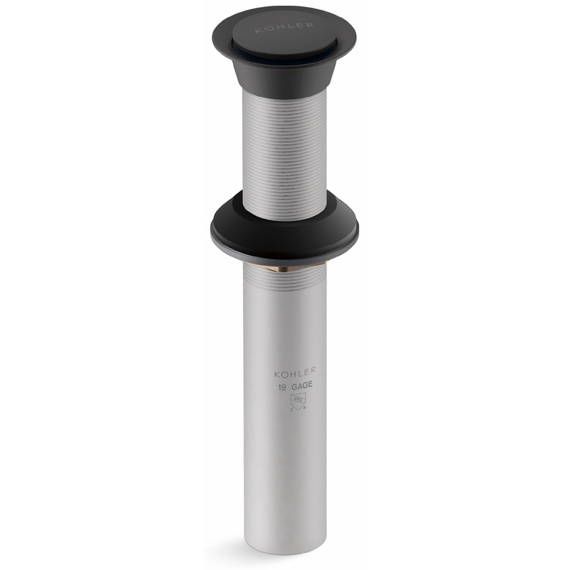 Clicker Drain Less Overflow – Matte Black 33151-BL Kohler