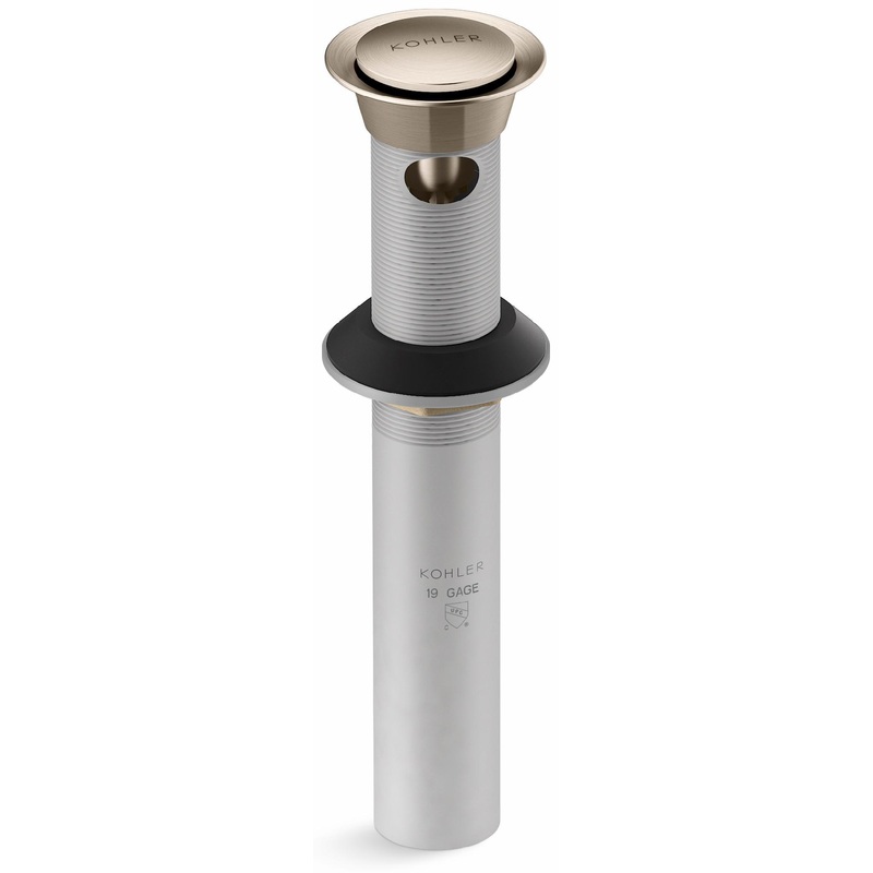 Clicker Drain – Vibrant Brushed Bronze 25322-BV Kohler