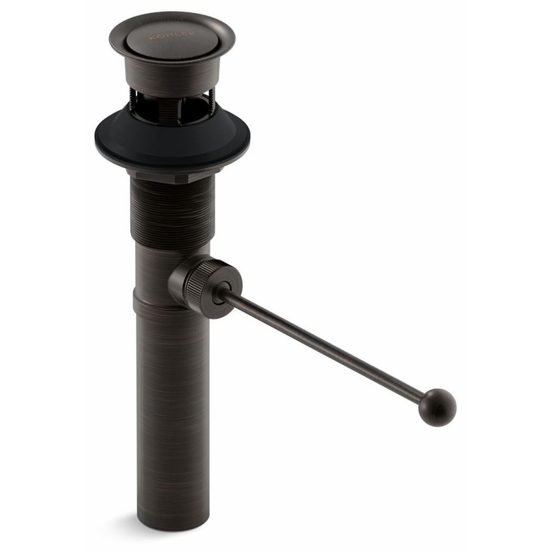 Premier Pop-Up Bathroom Sink Drain With Overflow – Oil-Rubbed Bronze 7114-A-2BZ Kohler