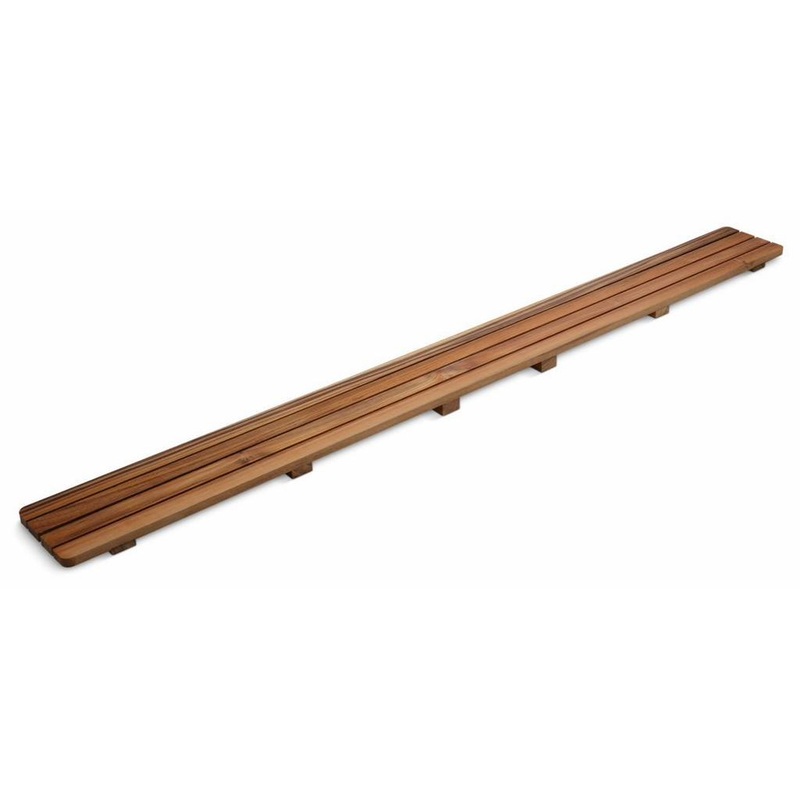 Groove Teak Drain Cover 60″ Receptor – Teak 9337-NA Kohler