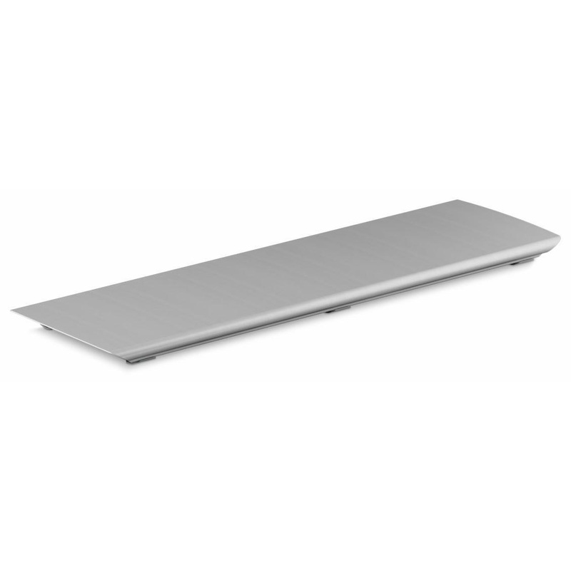 Bellwether Aluminum Drain Cover for 60″ x 32″ Shower Base – Crystal Clear Glass With Brushed Nickel Frame 9156-NX Kohler