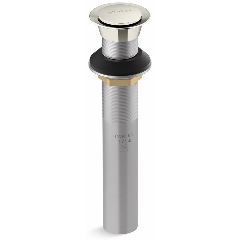 Clicker Drain Less Overflow – Vibrant Polished Nickel 33151-SN Kohler