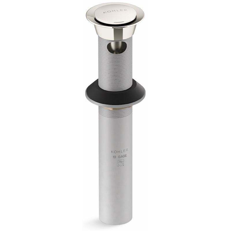 Clicker Drain – Vibrant Polished Nickel 25322-SN Kohler