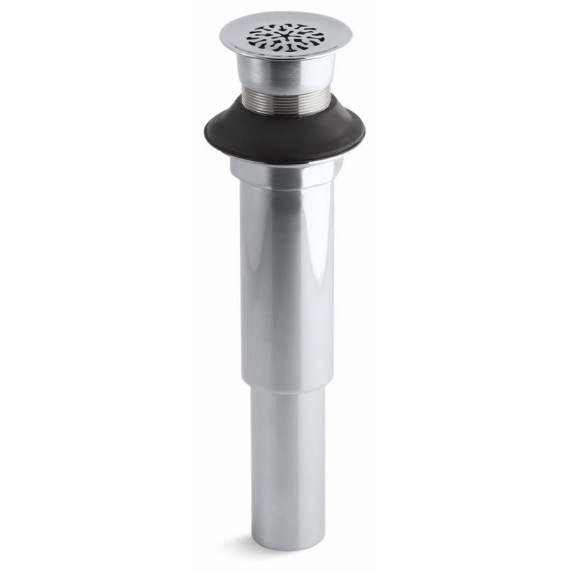Decorative Grid Shower Drain Less Overflow – Polished Chrome 7108-CP Kohler