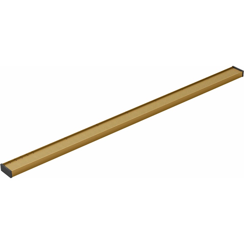 2-1/2″ x 48″ Drain Grate with Tile-in Panel – Vibrant Brushed Moderne Brass 80648-2MB Kohler