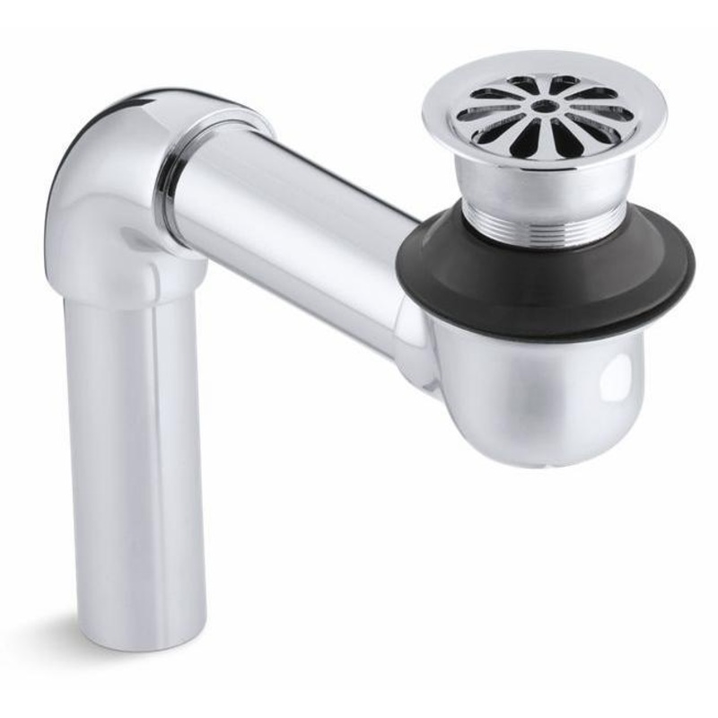 Bathroom Sink Offset Drain With Open Strainer – Polished Chrome 7131-A-CP Kohler