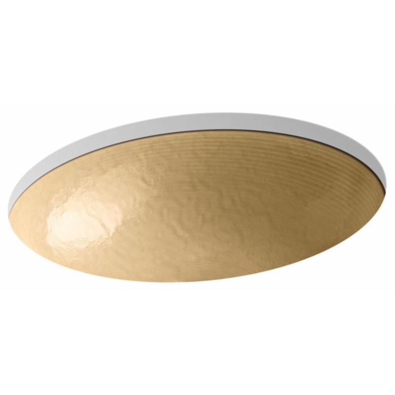 Whist Undermount Bathroom Sink (less Overflow) – Opaque Sandalwood 2741-G7-B11 Kohler