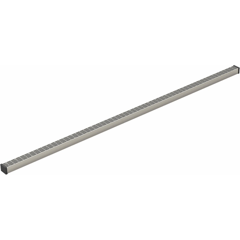 1-1/4″ x 48″ Drain Grate with Lattice Pattern – Anodized Brushed Nickel 80657-BNK Kohler