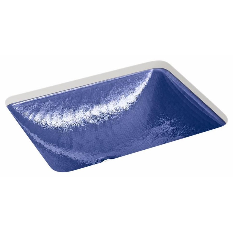 Yepsen Undermount Bathroom Sink (less Overflow) – Opaque Sapphire 28823-G6-B11 Kohler