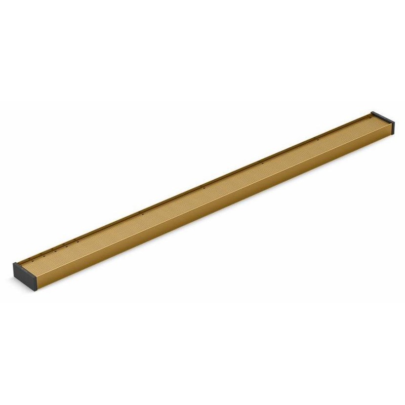 2-1/2″ x 36″ Drain Grate with Tile-in Panel – Vibrant Brushed Moderne Brass 80647-2MB Kohler