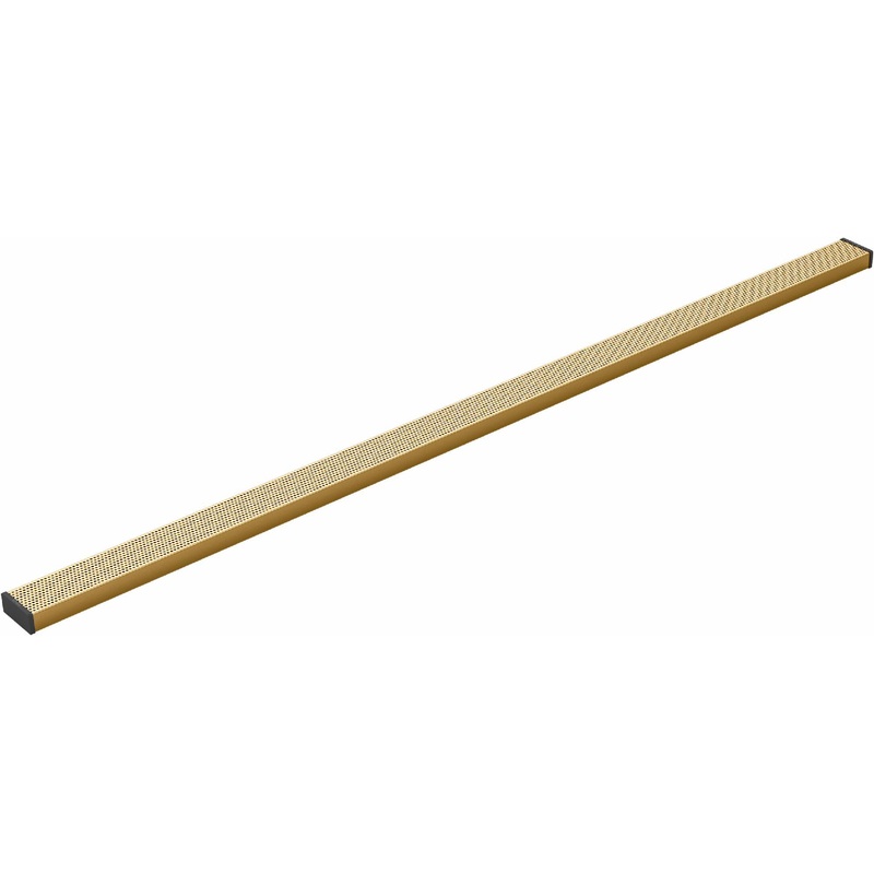 2-1/2″ x 60″ Drain Grate with Perforated Pattern – Vibrant Brushed Moderne Brass 80661-2MB Kohler