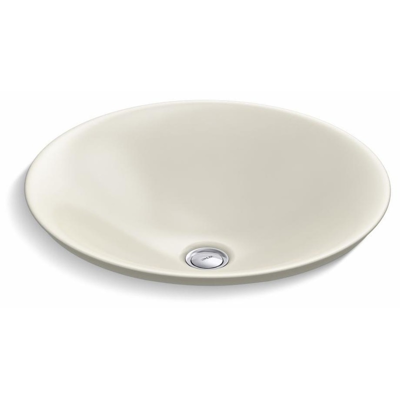 Carillon Drop-In Bathroom Sink (less Overflow) – Biscuit 7806-96 Kohler