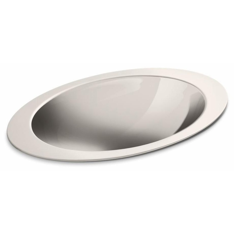 Rhythm Drop-In Bathroom Sink (less Overflow) – Mirror Stainless Steel 2603-MU-NA Kohler