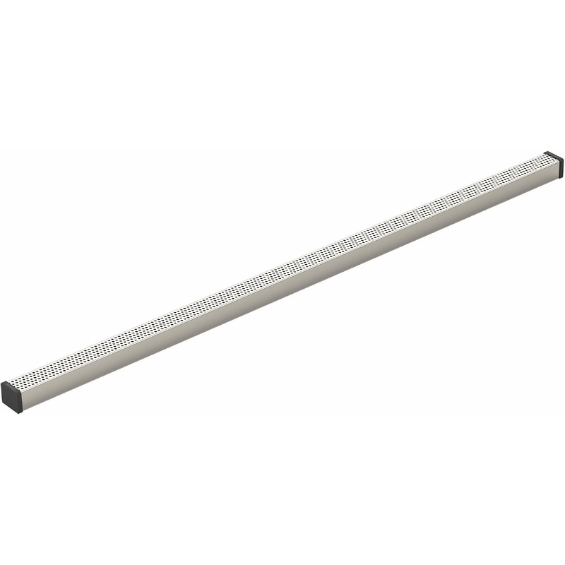 1-1/4″ x 36″ Drain Grate with Perforated Pattern – Anodized Brushed Nickel 80662-BNK Kohler