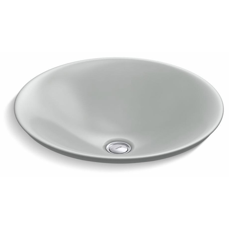 Carillon Drop-In Bathroom Sink (less Overflow) – Ice Grey 7806-95 Kohler