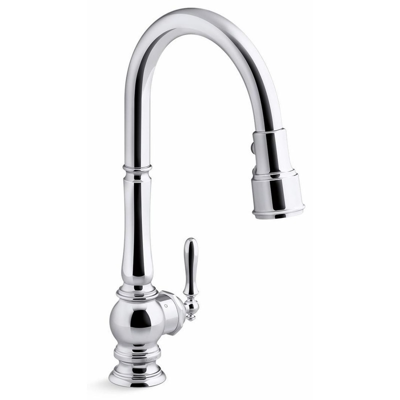 Artifacts Touchless Kitchen Faucet with Pulldown Spray – Polished Chrome 29709-CP Kohler