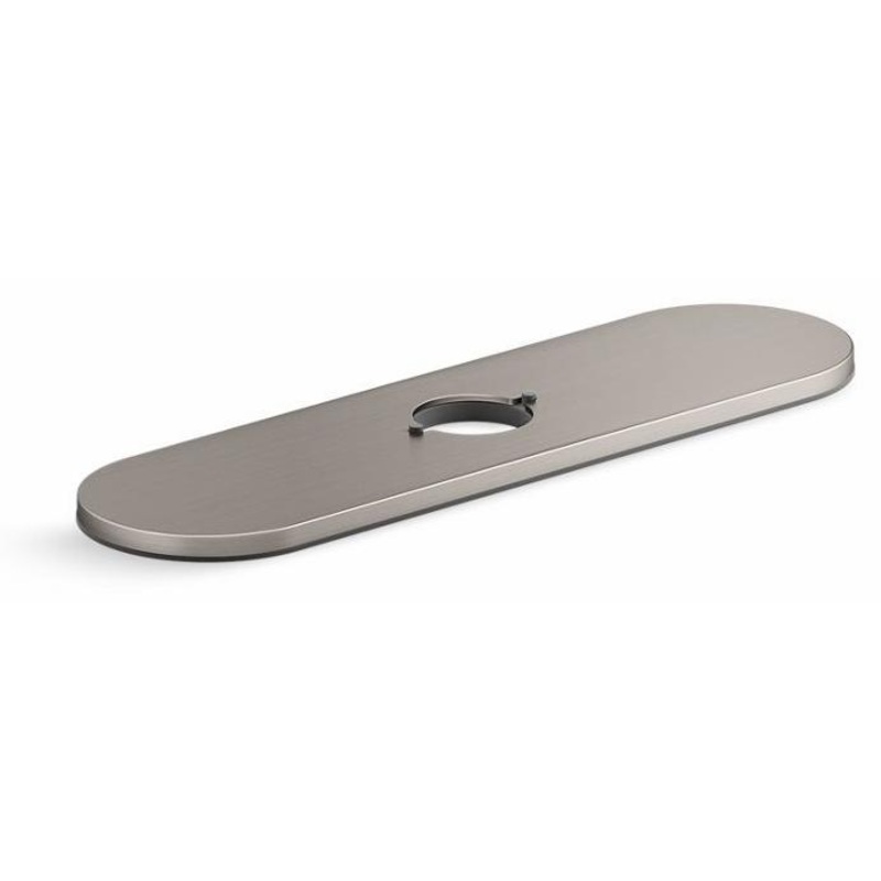 Tone 3-Hole Kitchen Faucet Escutcheon (Deck Plate) – Vibrant Stainless 24461-VS Kohler