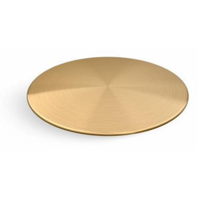 Bathroom Sink Drain Cover – Vibrant Brushed Moderne Brass 8830-2MB Kohler
