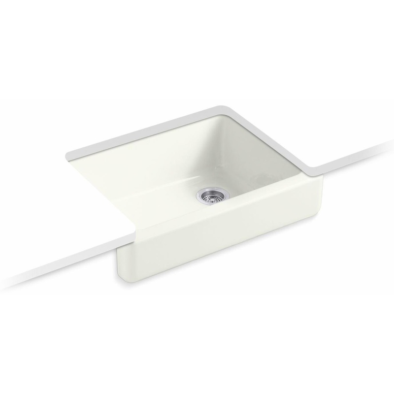 Whitehaven 29-1/2″ 1 Bowl Undermount Farmhouse Kitchen Sink – Dune 6486-NY Kohler