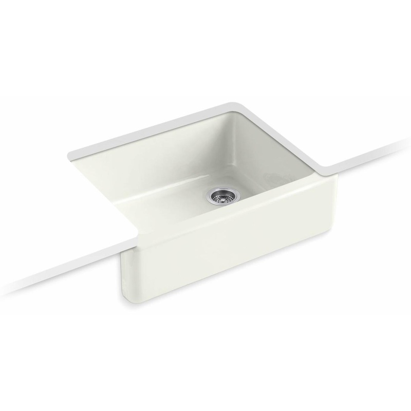 Whitehaven 29-3/4″ 1 Bowl Undermount Farmhouse Kitchen Sink – Dune 6487-NY Kohler