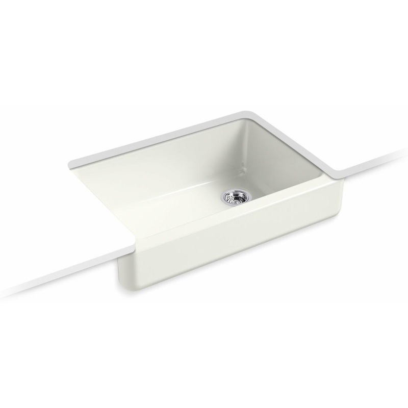 Whitehaven 32-1/2″ 1 Bowl Undermount Farmhouse Kitchen Sink – Dune 5826-NY Kohler
