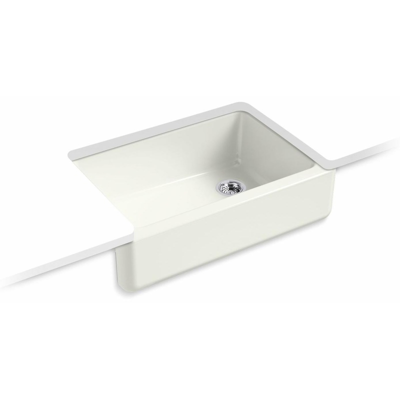 Whitehaven 32-3/4″ 1 Bowl Undermount Farmhouse Kitchen Sink – Dune 5827-NY Kohler