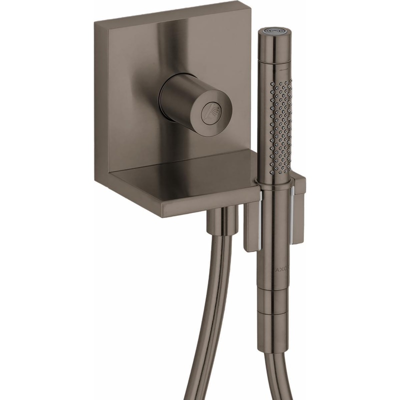 1.75 GPM 1-Function Hand Shower and Module Trim – Brushed Black Chrome 12651341 Axor