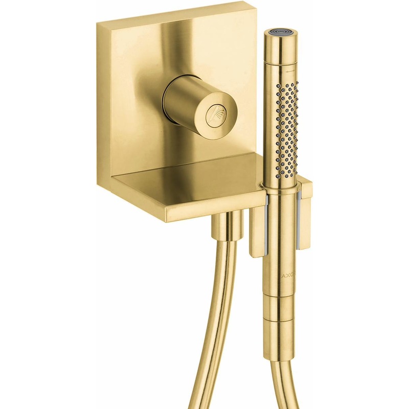 1.75 GPM 1-Function Hand Shower and Module Trim – Brushed Gold Optic 12651251 Axor