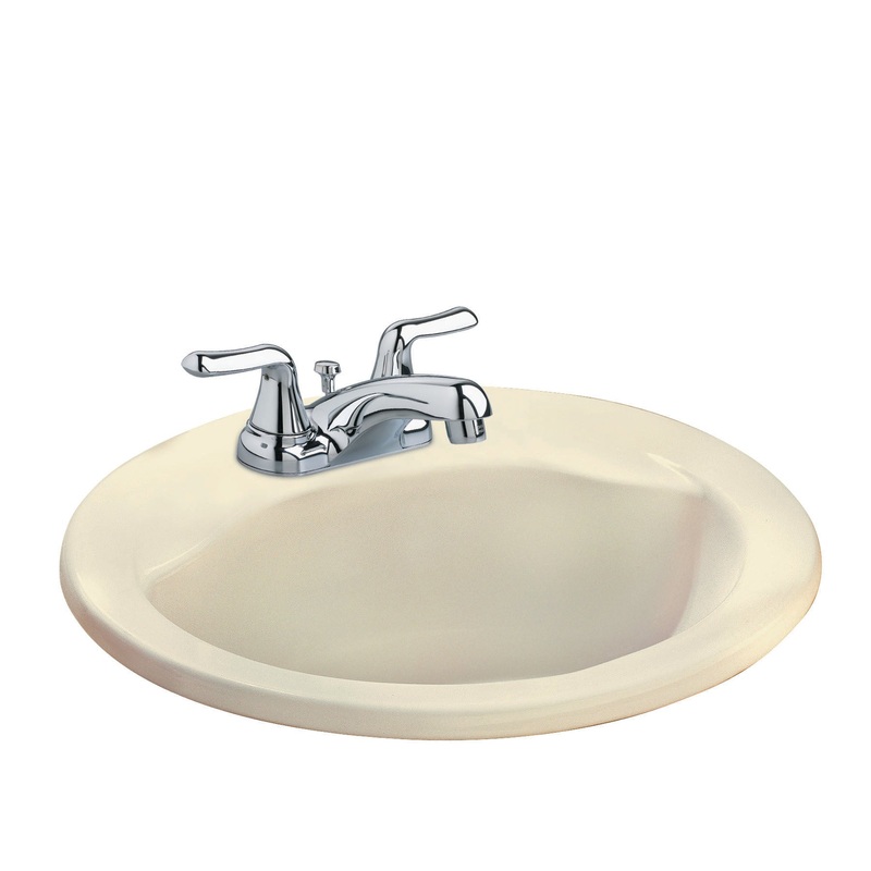 Cadet Centerset Drop-In Bathroom Sink – Bone 0419444EC.021 American Standard